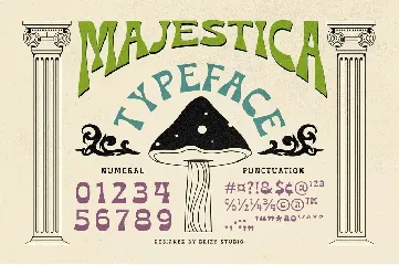 Majestica font