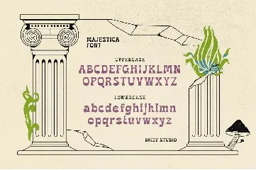 Majestica font