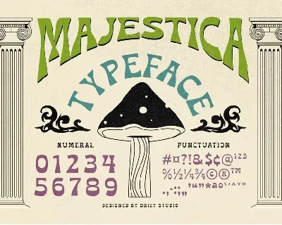 Majestica font