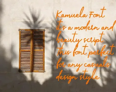 Kamuela font