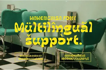 Mamenchisa font