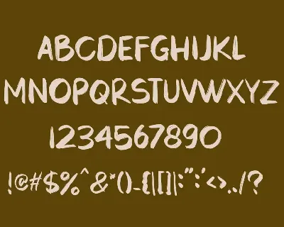 Lincons - Rough Retro Font