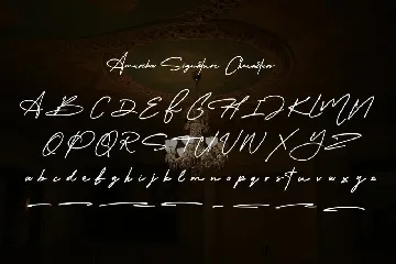 Amerika Signature font