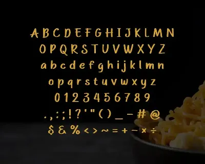 Mie Ayank - Sansserif Display Font