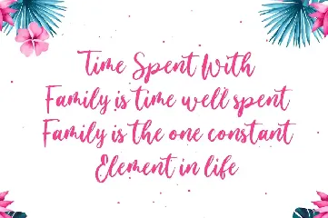 Family Times font