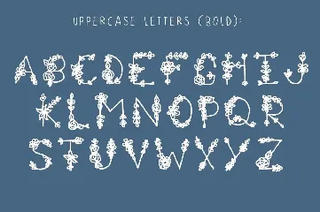 Wonder Floral Font