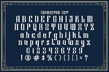 Rowney Kahfi - Victorian Style Font