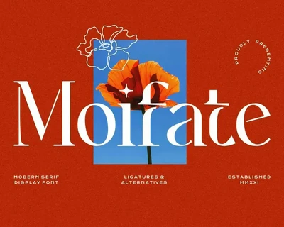 Moifate font