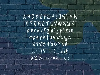 Fearing - Graffiti Display Font
