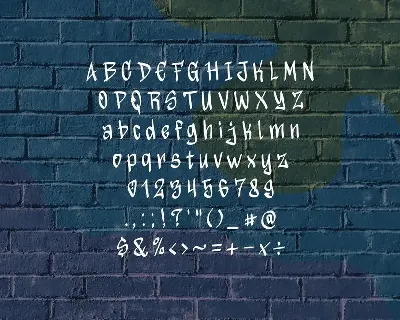 Fearing - Graffiti Display Font