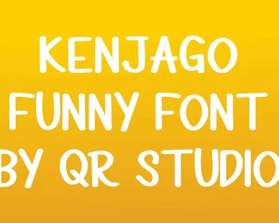 KENJAGO - FUN FONT