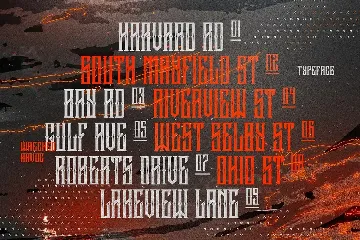 GRVS Wrecked Havoc font