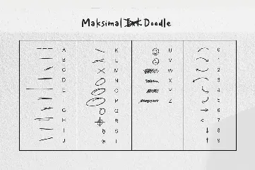 Maksimal Handwritten Font