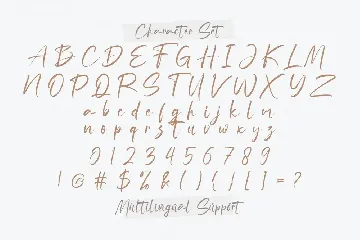 Andhika Finta - Handwritten Font