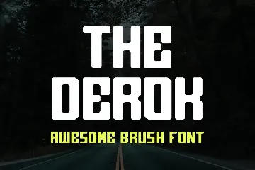 The Derok Font