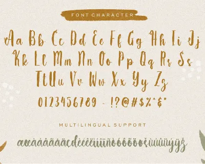 Wilmers Handwriting Brush font