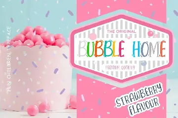 Bubblegum Fun Advertisement Font