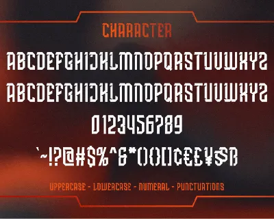 ARTMOSFEAR font