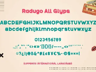 Radugo font