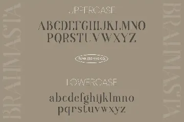 Brahmasta font