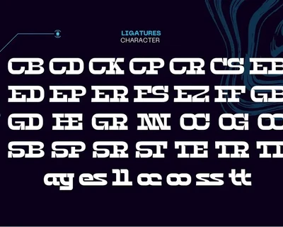 Liqury Esport - Creative Font