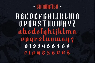 Trotont Gothic font