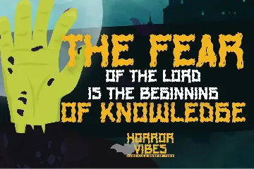 Horror Vibes  - Handmade horror Font