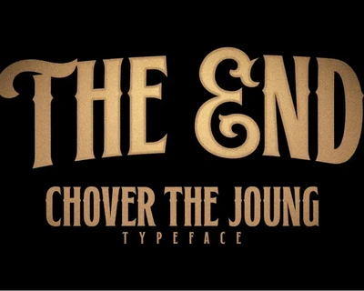 Chover The Joung font