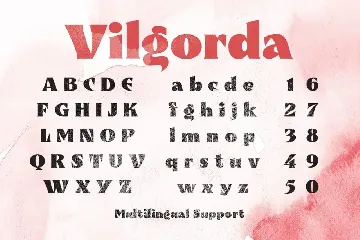 Vilgorda font