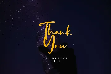 Big Dreams - Handwritten Font YR