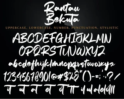 Rantau Bekuta font