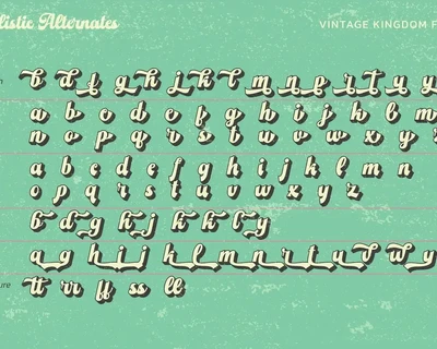 Vintage Kingdom font
