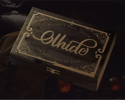OstRide | Modern Bold Font