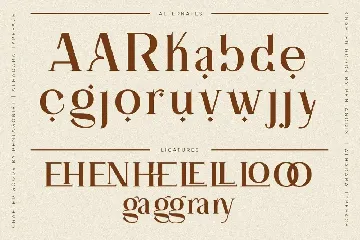 Alhadara | Modern Serif Font