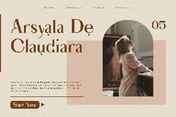 Alhadara | Modern Serif Font