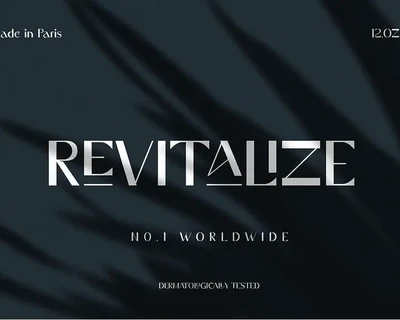 Reval - Modern Ligature Font