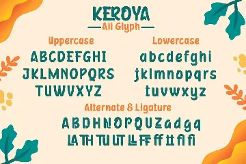 Keroya | Display Playful Font