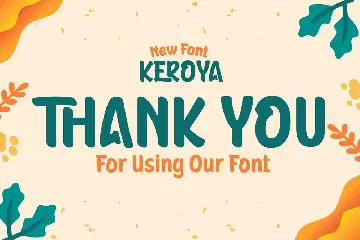 Keroya | Display Playful Font