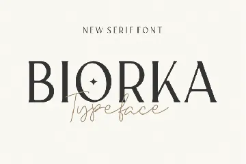 Biorka Serif font