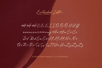 Motherland Signature font