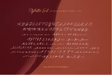 Motherland Signature font