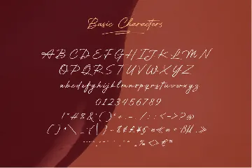 Motherland Signature font