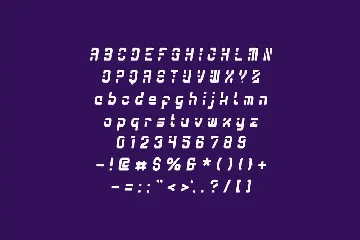 Zonix - Modern display font