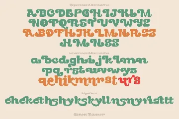 Gosen Bamer - Retro Font