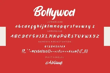 Bollywod Handwritten Advertisement Font