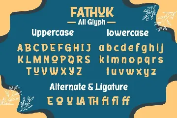 Fathuk | Display Playful Font