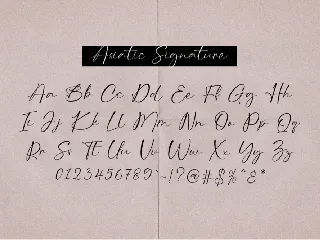 Asiatic Signature Script font