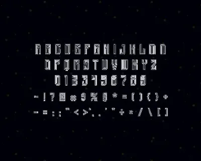 Game Over - Display font