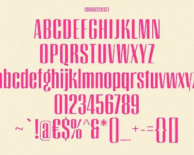 Krueger Sans Display Font