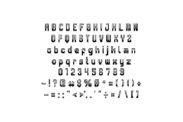 Robotika - Modern display font